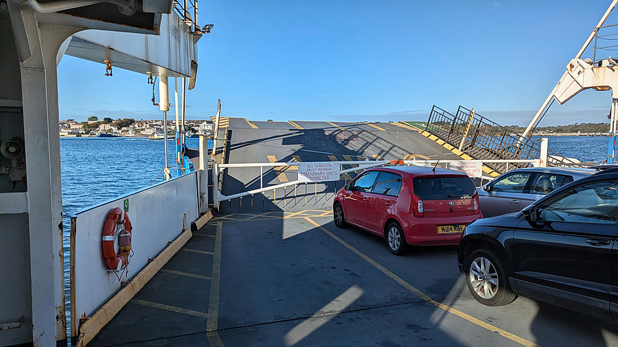 The Torpoint ferry: a river crossing and a naval city