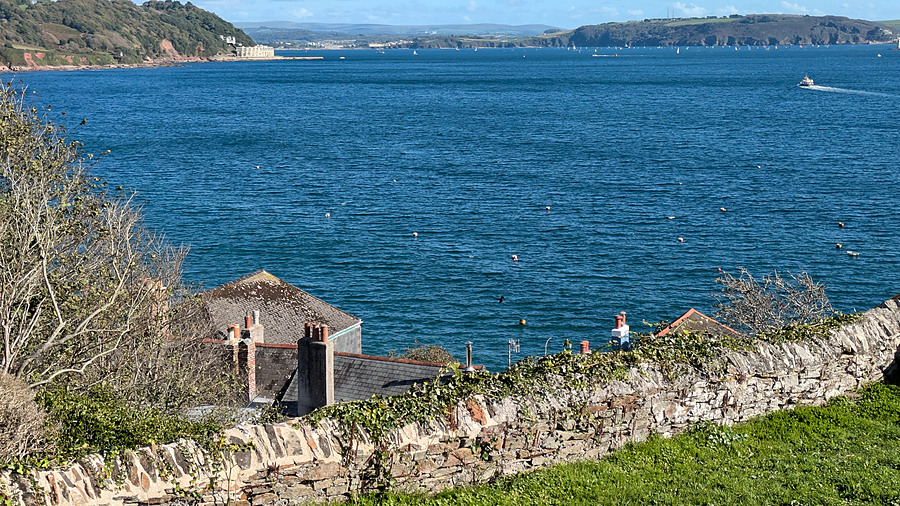 Cawsand Bay, Plymouth Sound and the breakwater