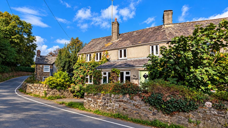 Older houses in Chillaton