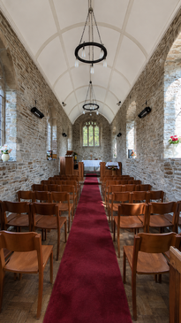 Interior of St Mary's Church, Sydenham Damerel