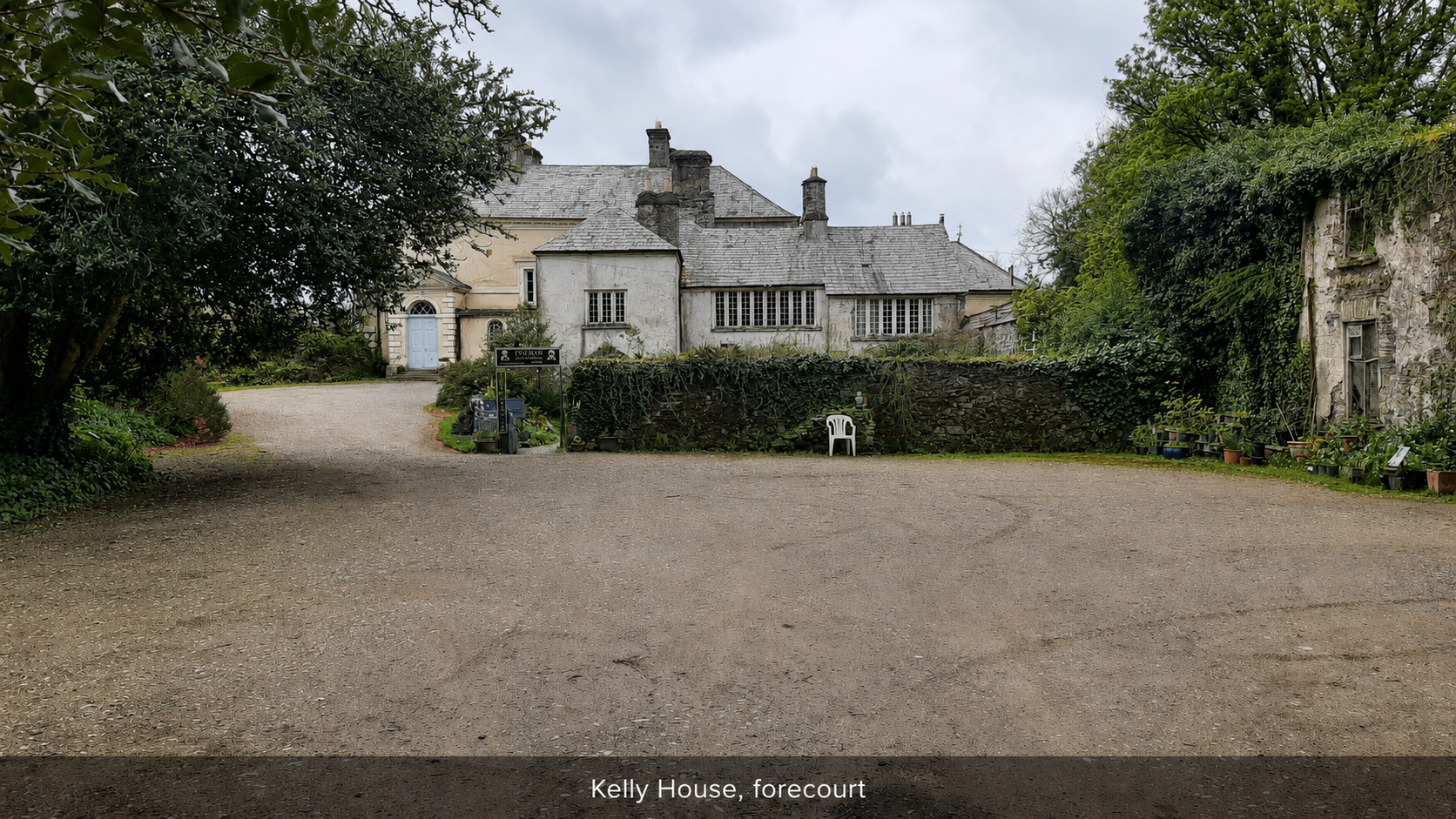 The former stables at Kelly House.